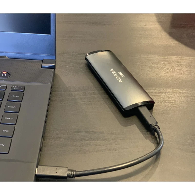 اس اس دی اکسترنال ای دیتا مدل SE760 ظرفیت 512 گیگابایت رابط USB 3.2 Gen2