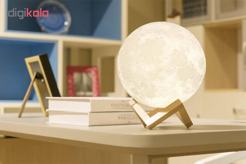 چراغ خواب طرح کره ماه کد BMK012