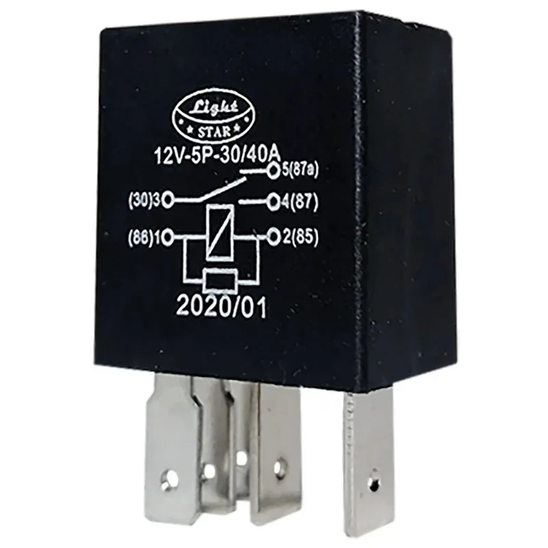 میکرو رله 3040 آمپر لایت استار مدل -R.M.12V.5P.3040A