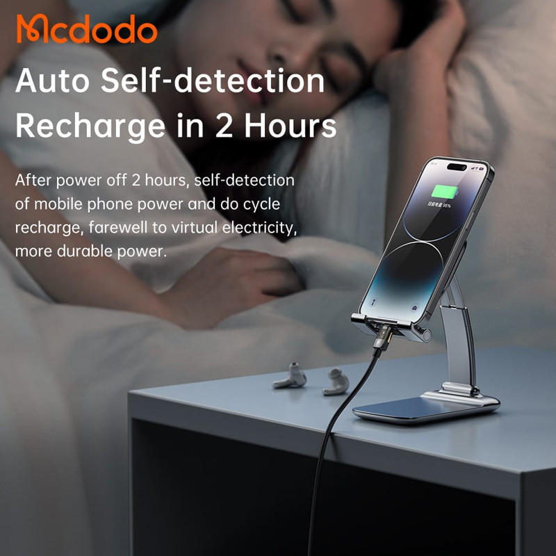 کابل USB-C به لایتنینگ مک دودو مدل Auto Power Off طول 1.2 متر