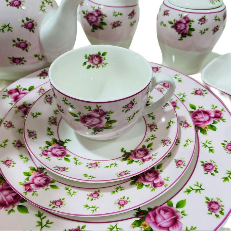 سرویس صبحانه خوری 35 پارچه آنجلا کد zp-108
