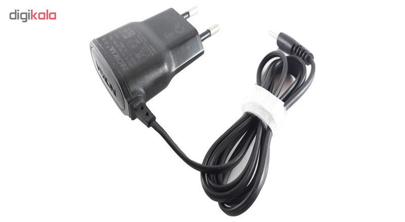 شارژر دیواری اورجینال نوکیا مدل AC-15E همراه با کابل متصل سوزنی