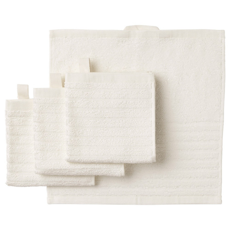 حوله دستی ایکیا کد 50444 سایز 30x30 سانتیمتر بسته 4 عددی
