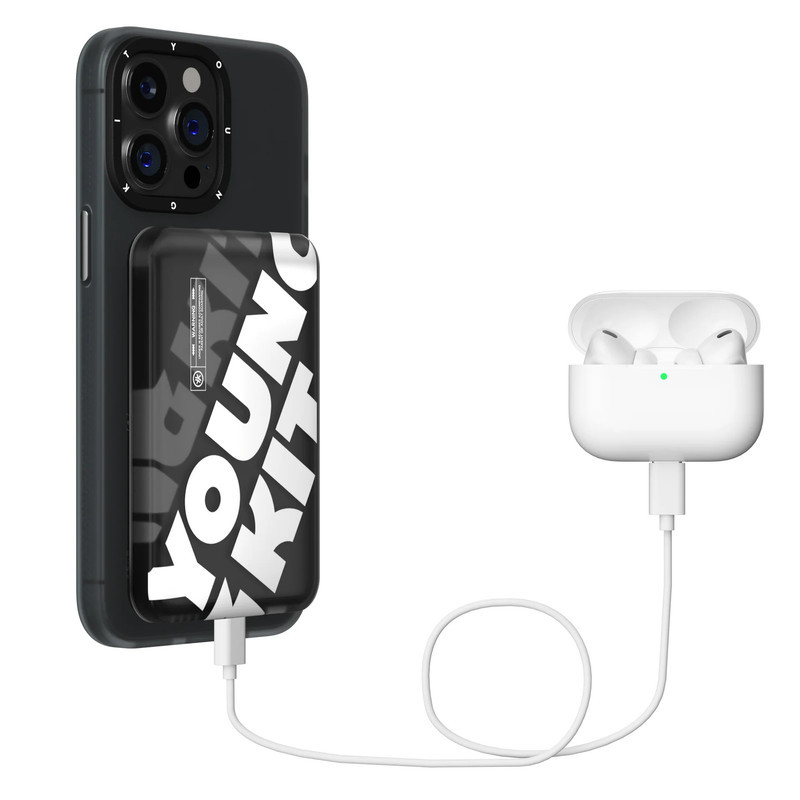 پاوربانک یانگ کیت مدل MagSafe Compatible ظرفیت 5000 میلی آمپر ساعت