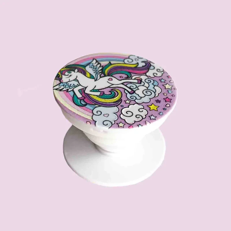 پایه نگهدارنده گوشی موبایل پاپ سوکت مدل یونیکورن Clouds02
