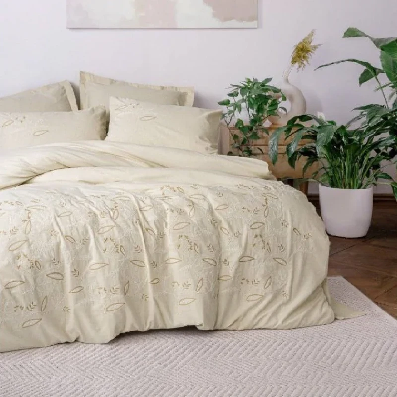 سرویس روتختی کاتن باکس مدل Cotton Keten Lapelis دونفره 6 تکه