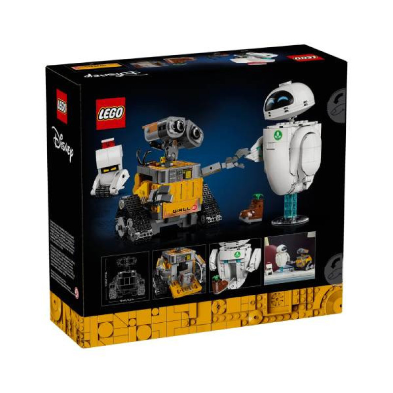 لگو 811 تکه سری دیزنی مدل Disney WALL-E and EVE 43279