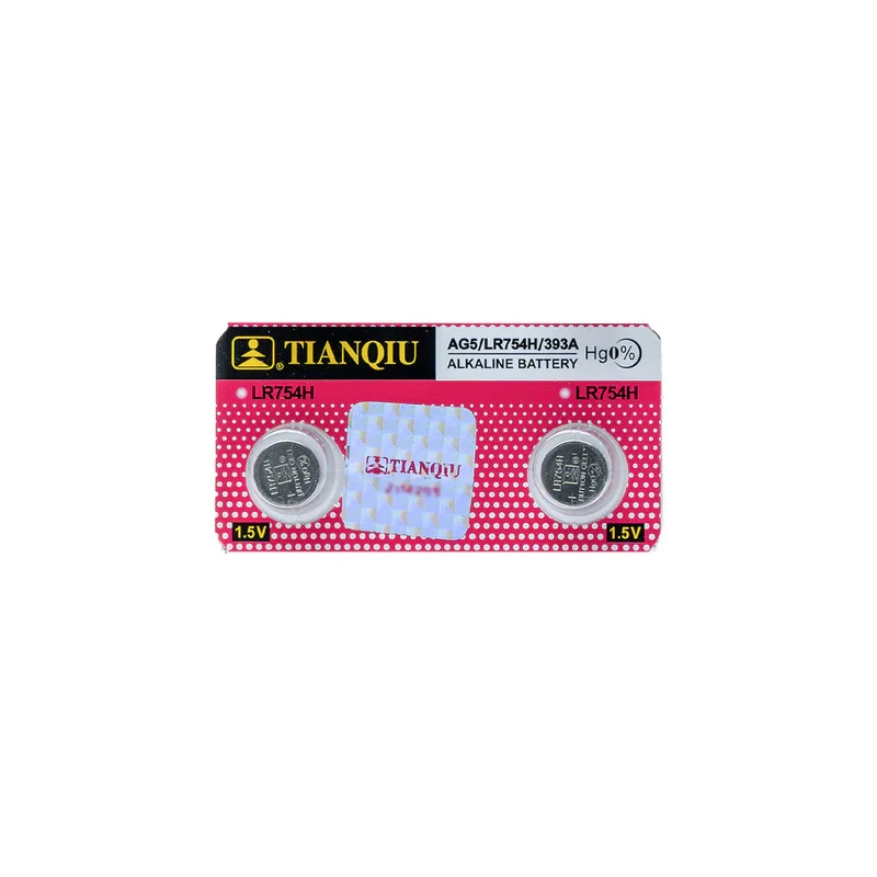 باتری سکه ای تیانکیو مدل AG5 – LR754H - Original  بسته 2 عددی