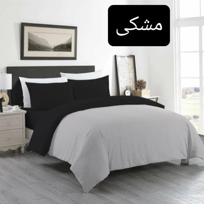 سرویس روتختی مدل میکروفایبر نیکیا کد T 120 یک نفره سه تکه