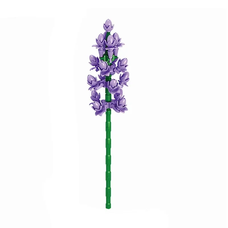 ساختنی 112 تکه لیلیبرادر مدل گل اسطوخودوس طرح Lavender