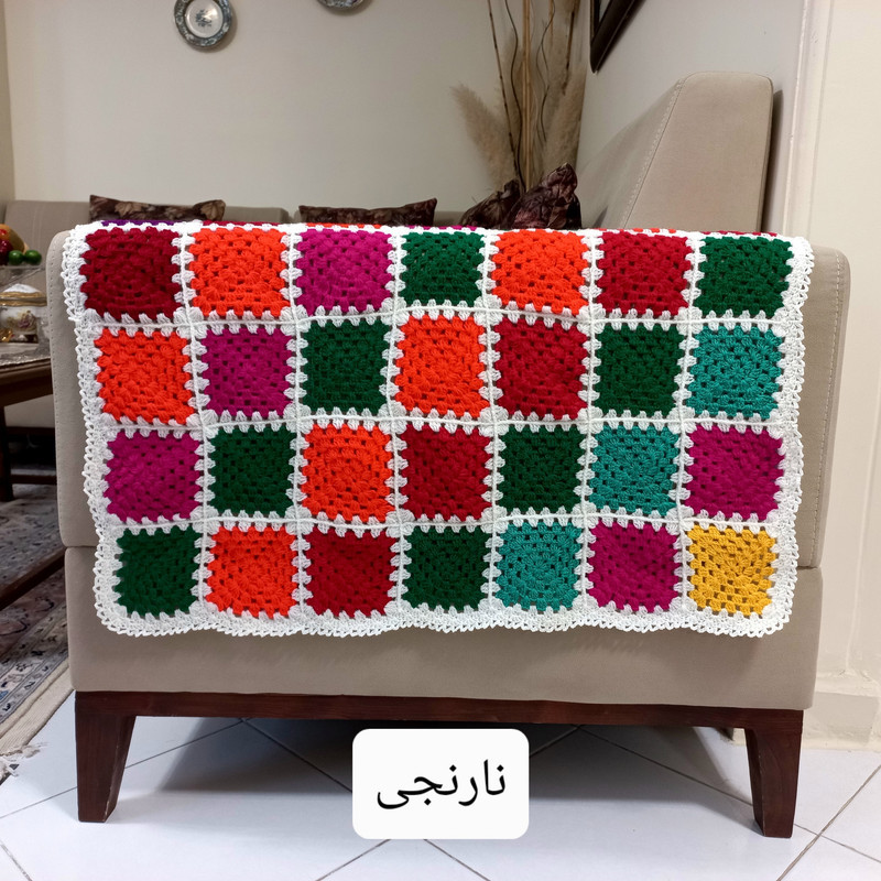 شال مبل مدل sh2 سایز  70x60 سانتی متر