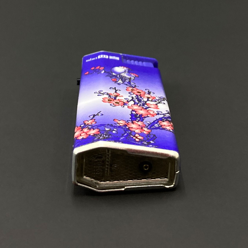 فندک مدل دکمه جت اتمی طرح گل کد DKD-1930