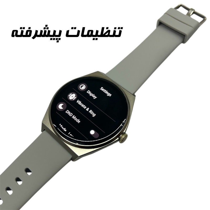 ساعت هوشمند 1.43 اینچی دیبت ویر مدل UltraThin M56 Amoled با بند سیلیکونی