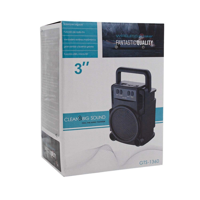 اسپیکر بلوتوثی مدل GTS-1360