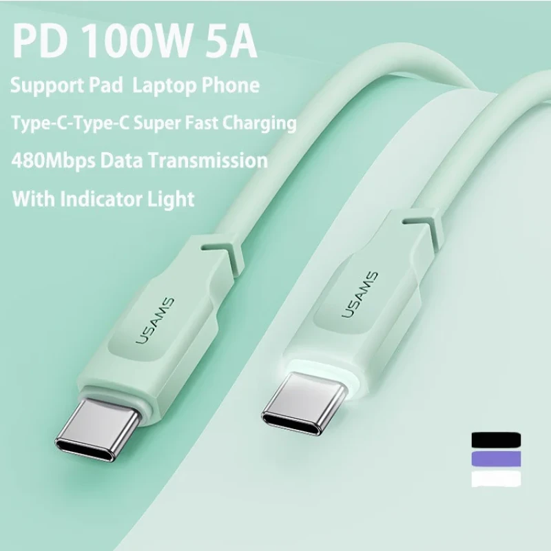 کابل تبدیل USB-C یوسمز مدل SJ567-100W طول 1.2 متر