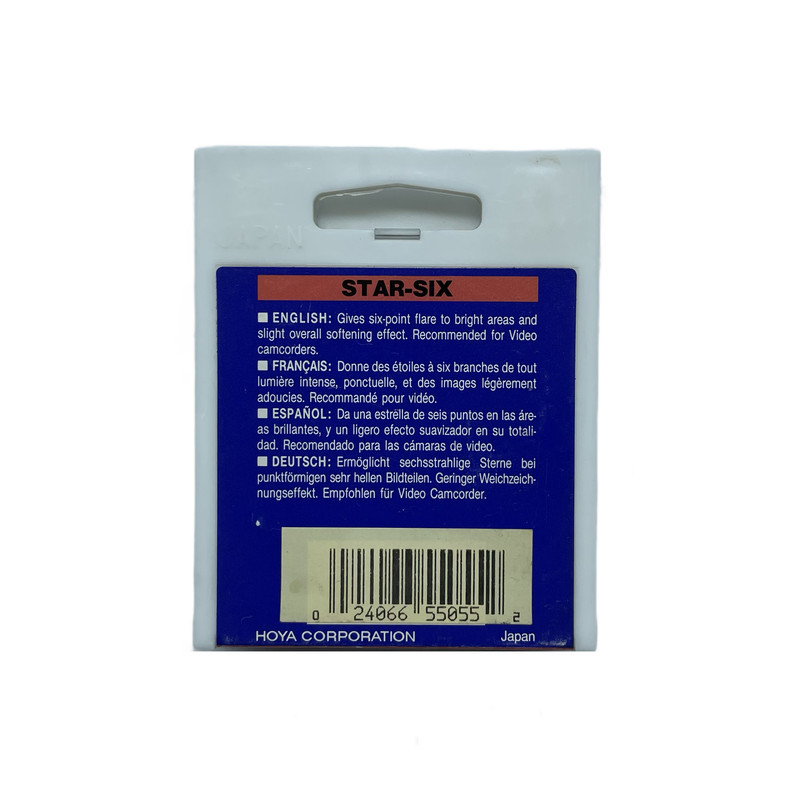 فیلتر لنز هویا مدل STAR 6X-55MM