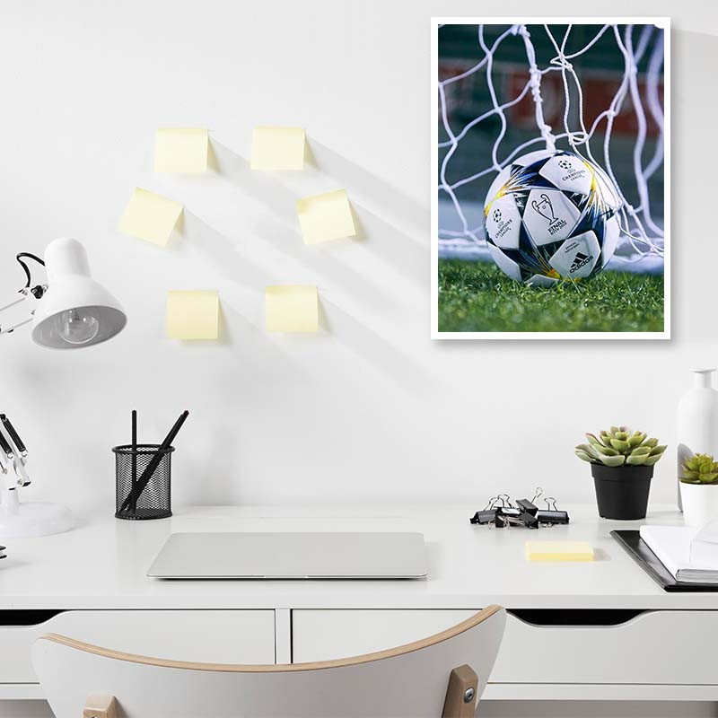 پوستر کارنيکا طرح عاشق فوتبال Football Lover کد 89401 مجموعه 8 عددی