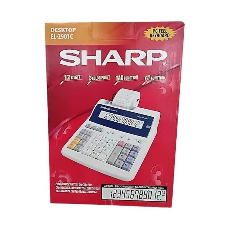 ماشین حساب شارپ مدل EL-2901C