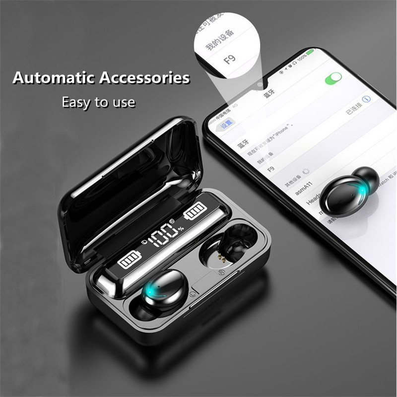 ایرباد بی سیم طرح اسپرت مدل TWS F9-5