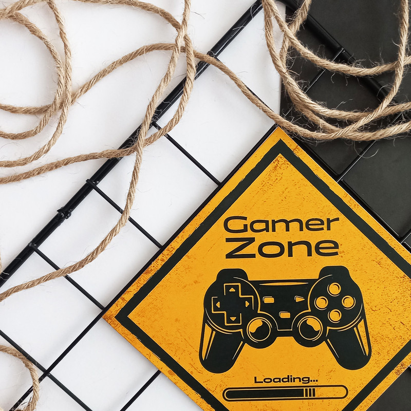 پوستر مدل گیمینگ طرح Gamer Zone