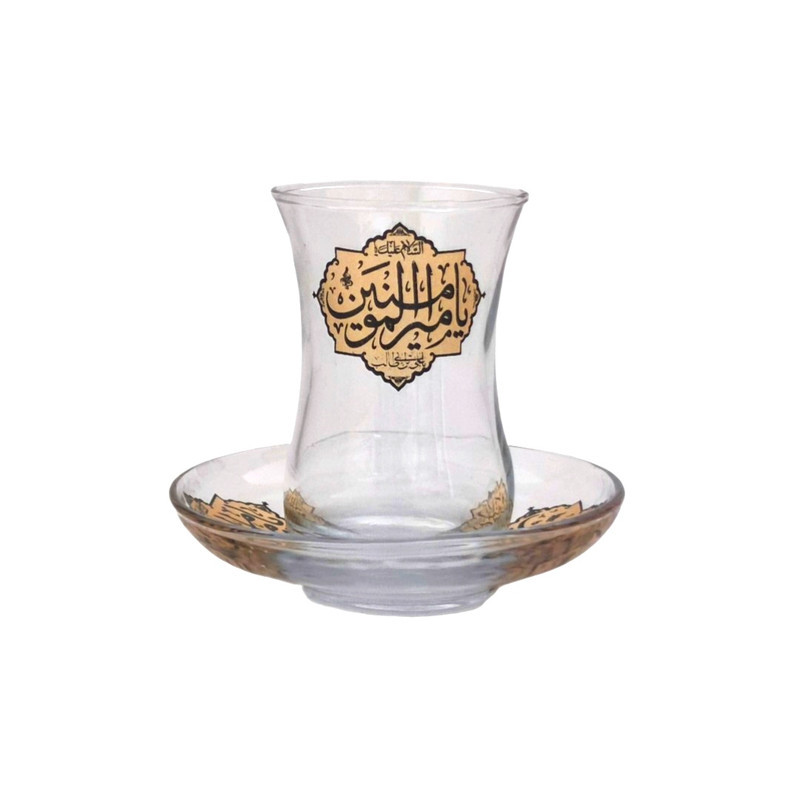 سرویس چای خوری 12 پارچه طرح امیر المومنین