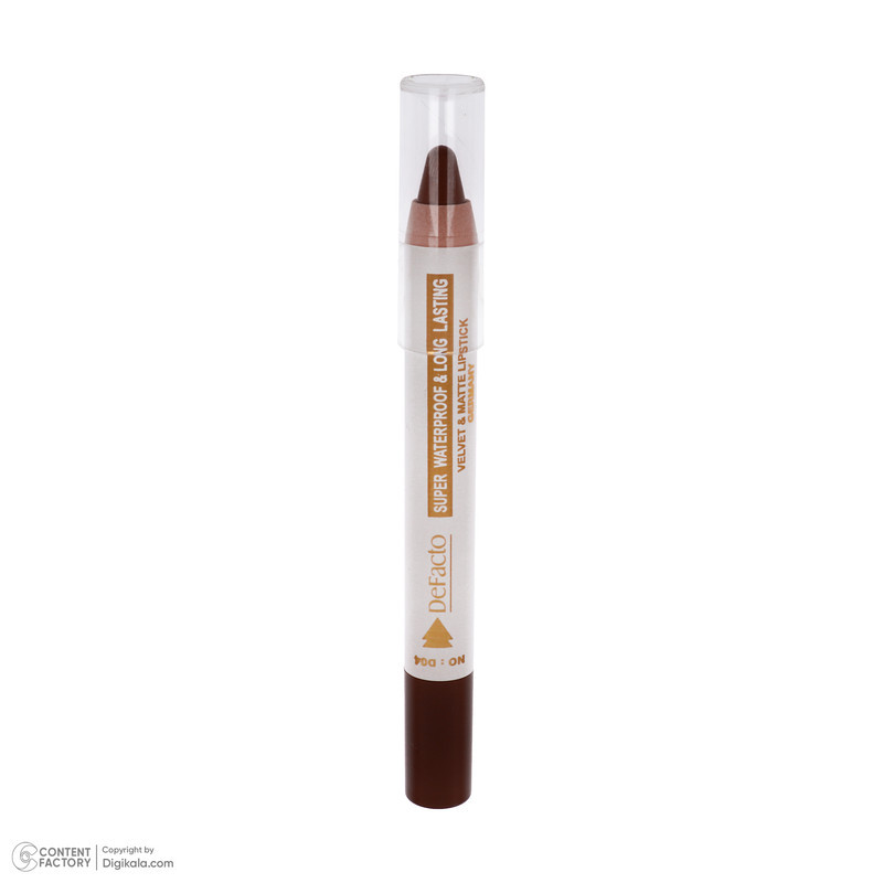 رژ لب مدادی مات دیفکتو مدل Waterproof شماره 4