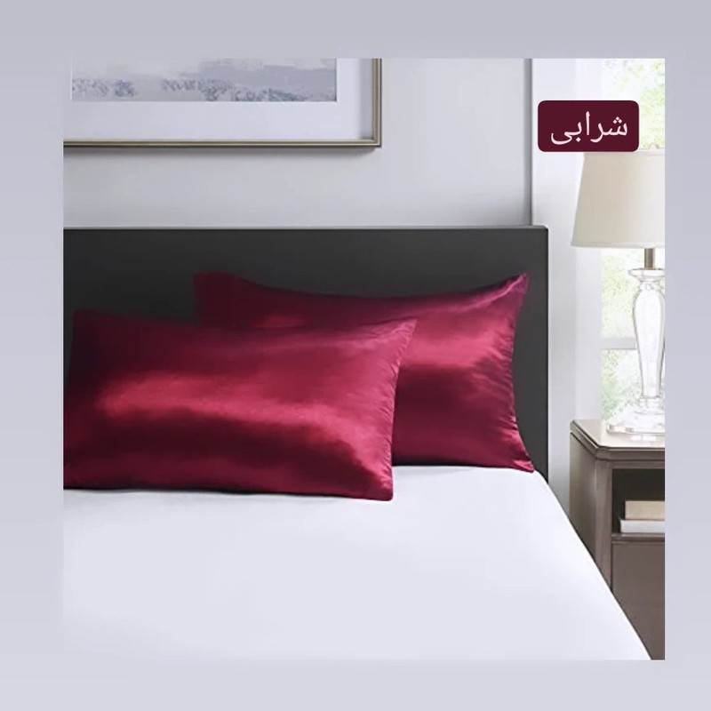 رو بالشتی ملولِی مدل سوپر ساتن ابریشم LX