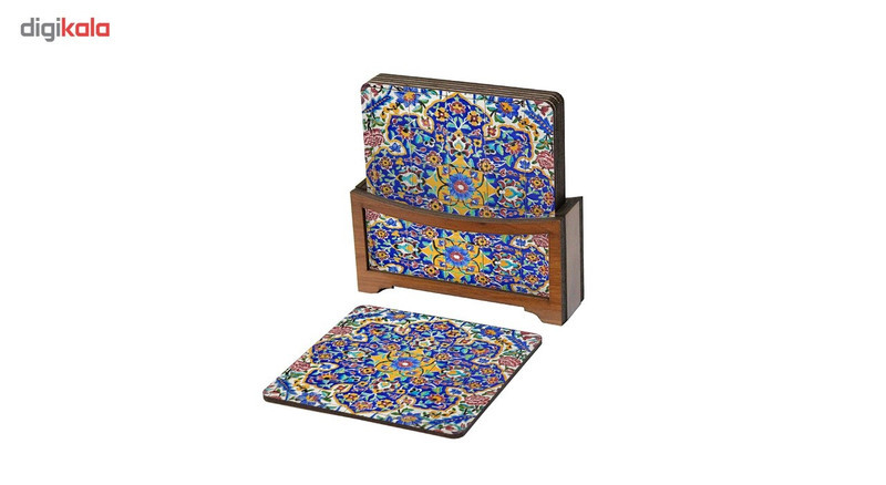 زیر لیوانی تهران جی اف ایکس مدل ZL3221 بسته 6 عددی