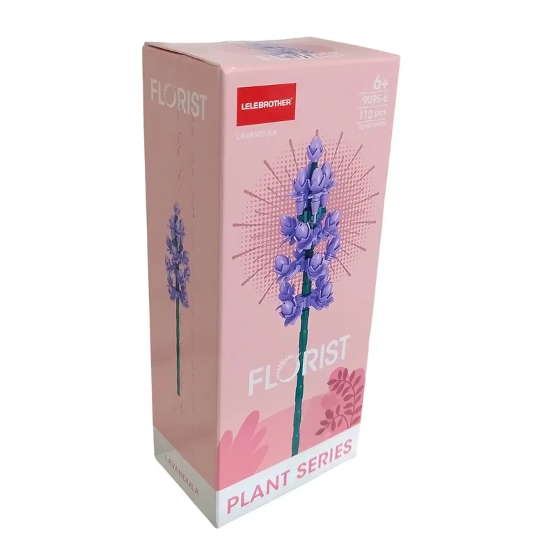 ساختنی 112 تکه لیلیبرادر مدل گل اسطوخودوس طرح Lavender