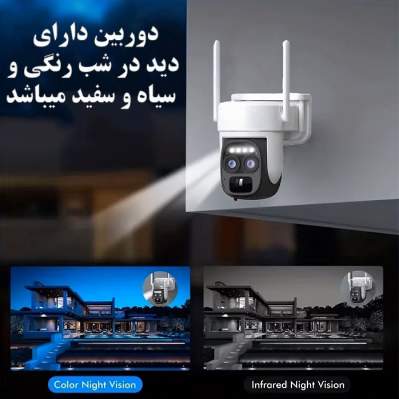 دوربین مداربسته تحت شبکه اوکم مدل TP2