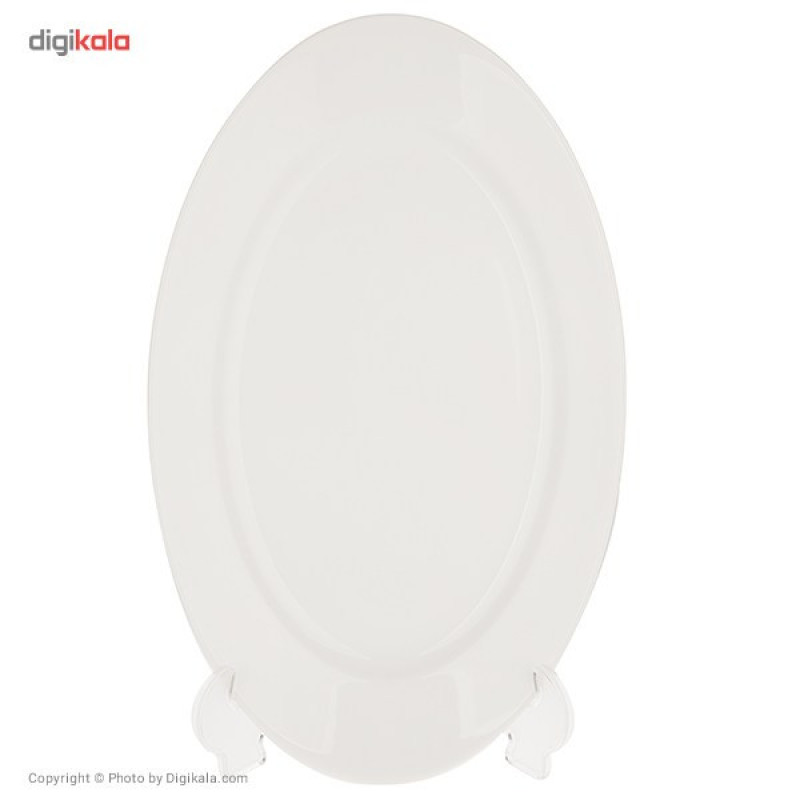 سرویس غذاخوری 102 پارچه چینی زرین ایران سری ایتالیا اف مدل White درجه یک