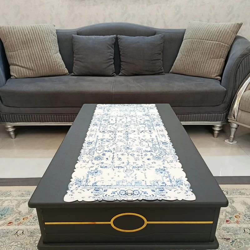 رانر مدل سپید سایز 100x38 سانتی‌متر