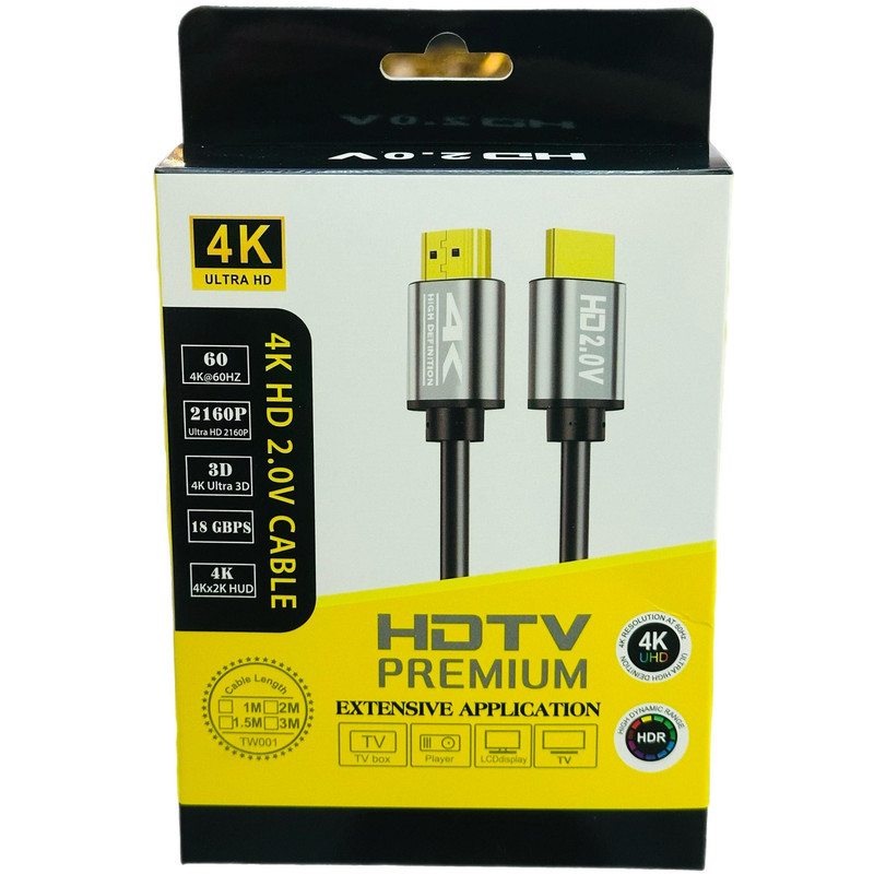 کابل HDMI مدل 4K ULTRA HD طول 1.5 متر