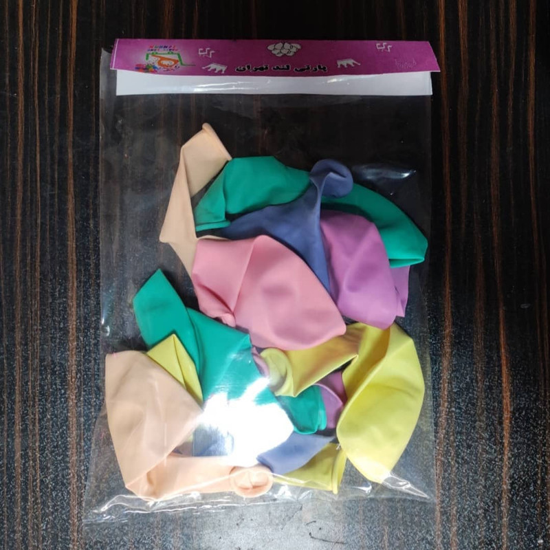 بادکنک پارتی لند تهران مدل پاستیلی کد pastel27 بسته 10 عددی