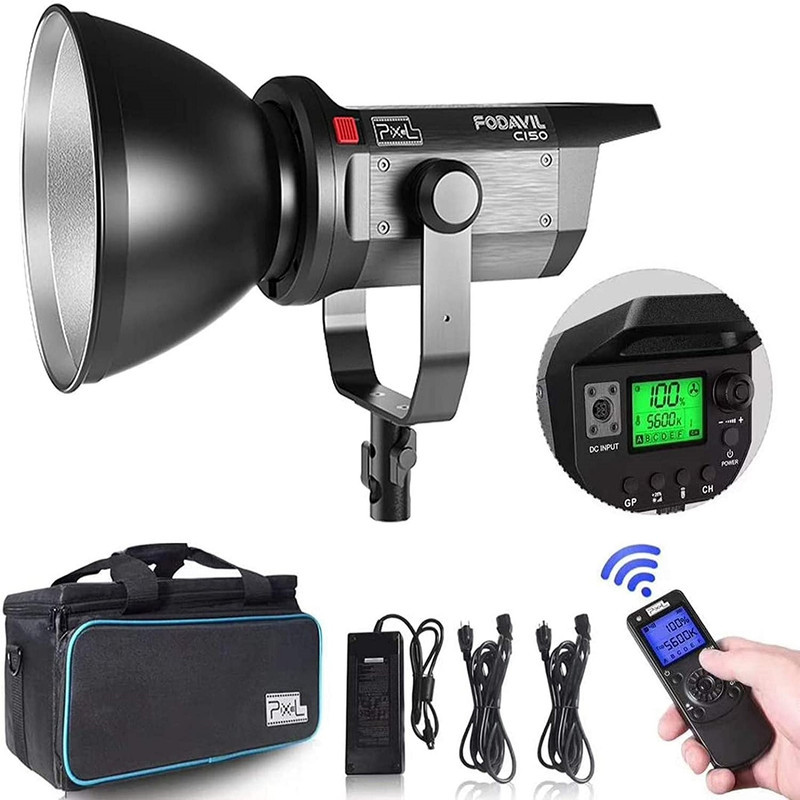 نور ثابت ال ای دی پیکسل مدل COB Video Light C150