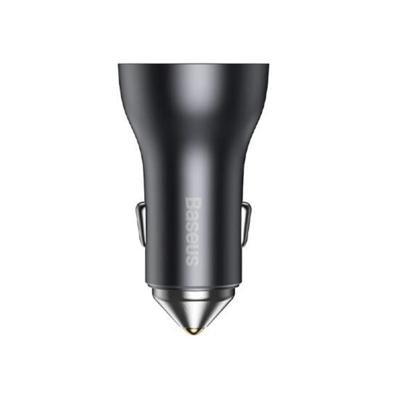 شارژر فندکی 60 وات بیسوس مدل Dual USB-C CGJM000213