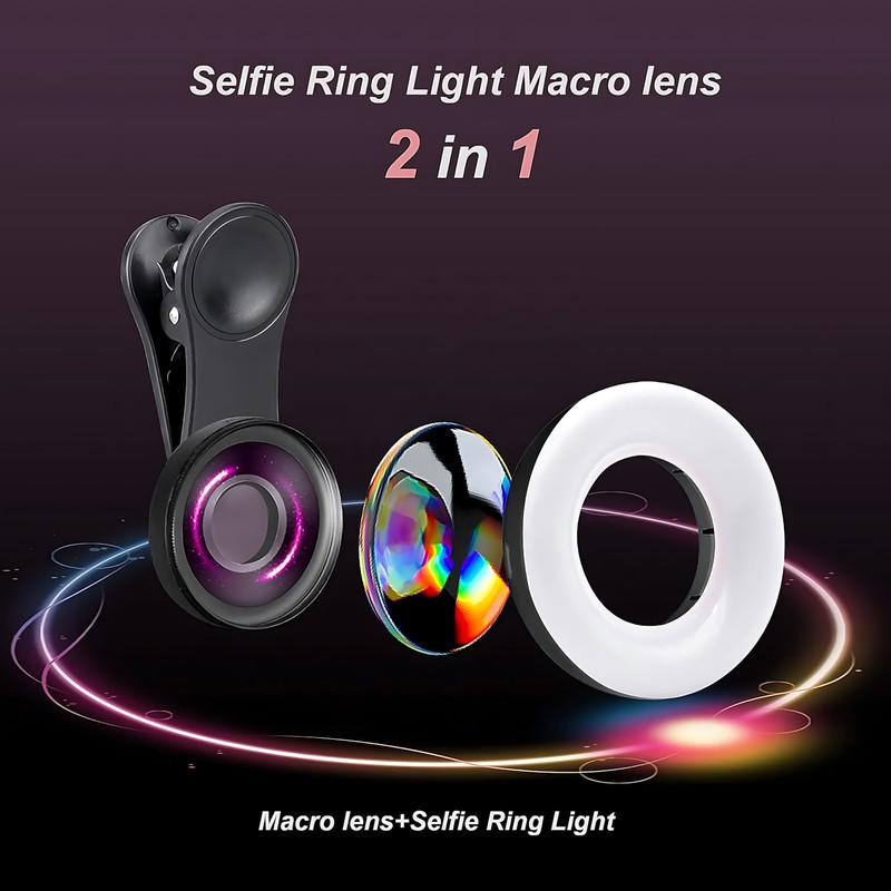 رینگ لایت سلفی مدل Macro Eye