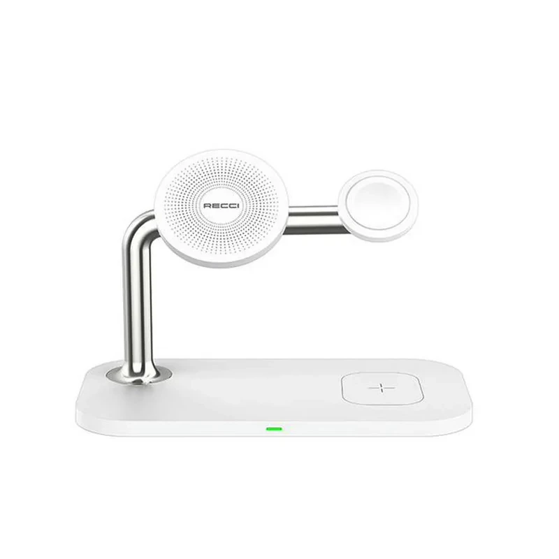 پایه نگهدارنده و شارژر بی سیم گوشی موبایل رسی مدل Wireless Charger RCW-20