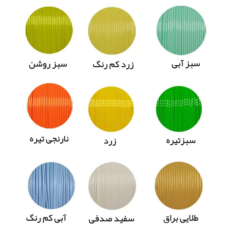 فیلامنت قلم طراحی سه بعدی مدل PLA+ طول 20 متر