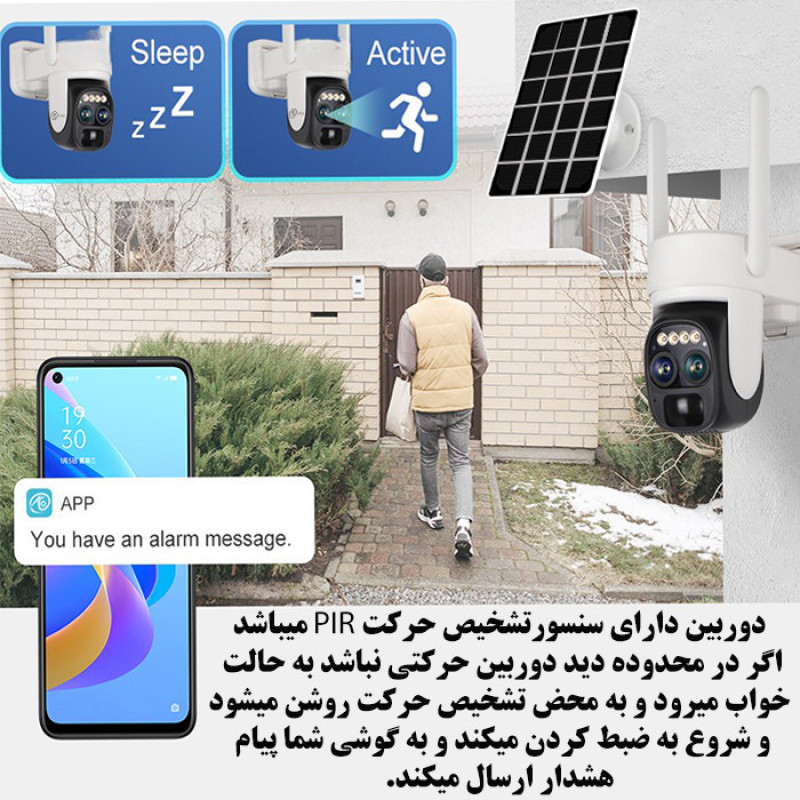 دوربین مداربسته تحت شبکه اوکم مدل TP2