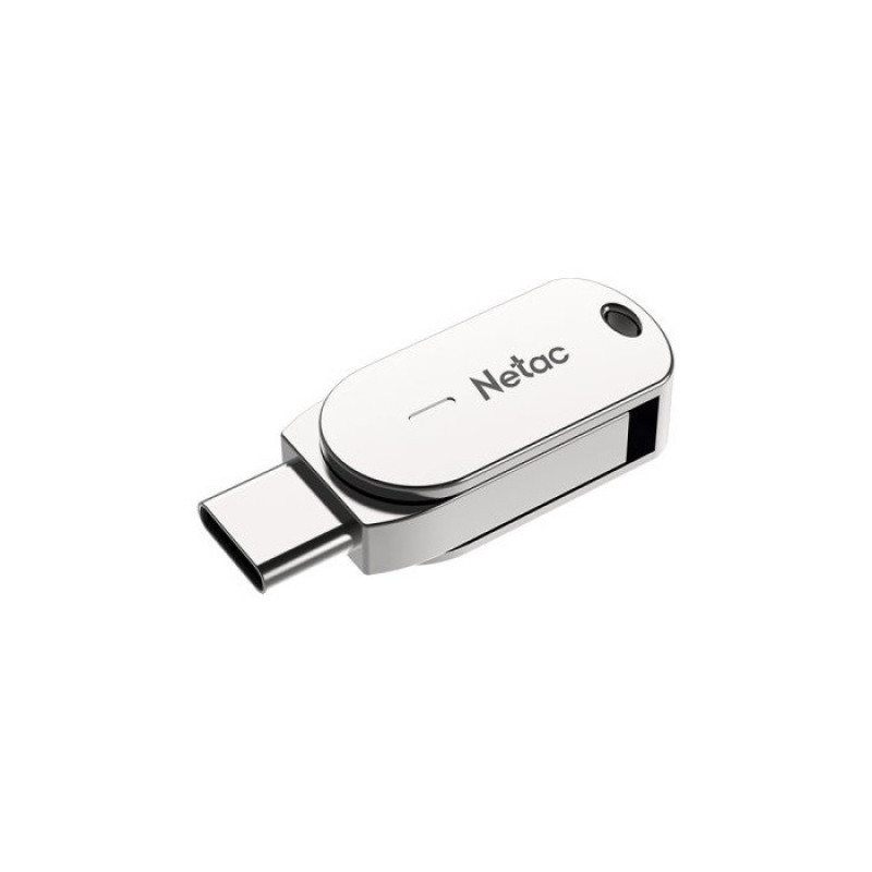 فلش مموری USB 3.2  USB-C نتاک مدل U785C ظرفیت 128 گیگابایت
