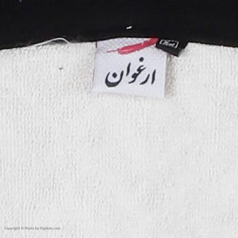 حوله پالتویی ارغوان طرح فلورا سایز 115