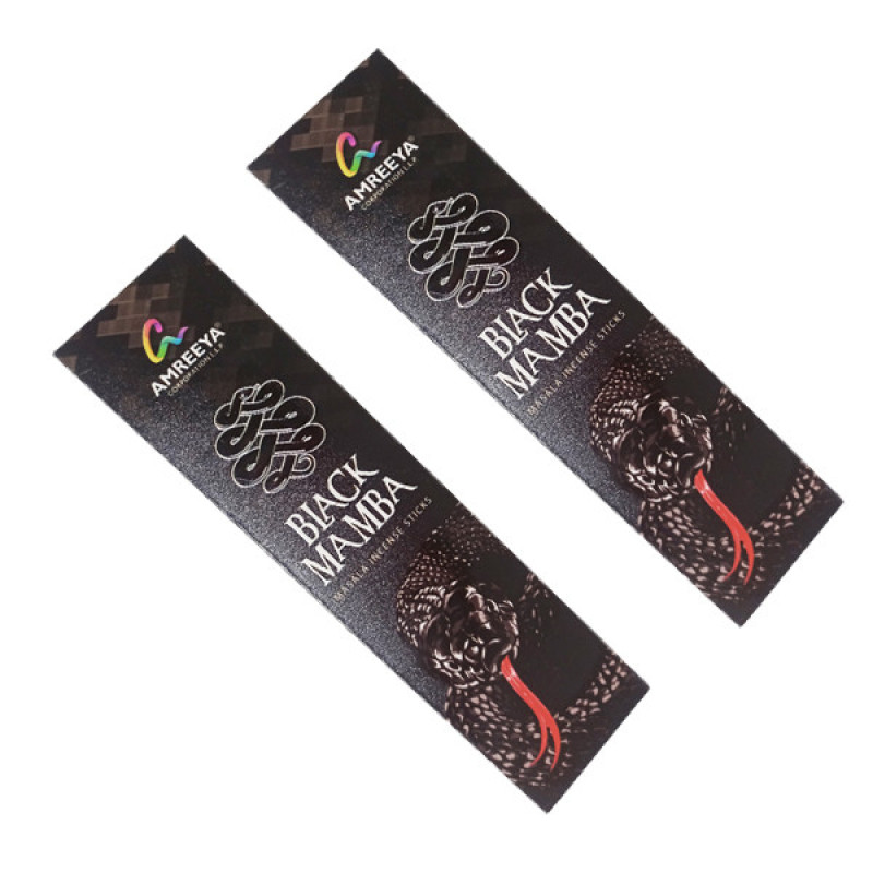 عود آمریا مدل BLACK MAMBA بسته 2 عددی