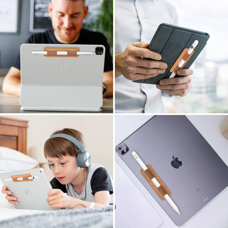 نگهدارنده قلم لمسی آها استایل مدل PT184 مناسب برای قلم لمسی اپل سری 1 و 2 و 3 و Pro