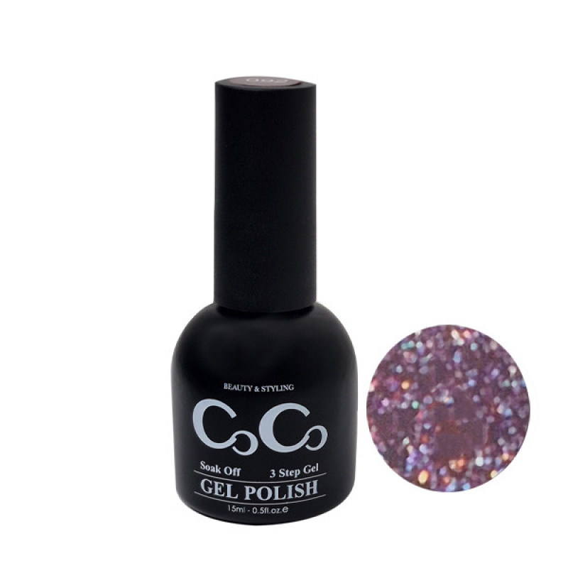 لاک ژل اکلیلی ناخن کوکو مدل 3Step شماره 172 رنگ بنفش
