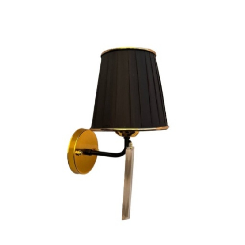 دیوارکوب ۱ شعله مدل چراغ دیواری میلان نور کدm8001