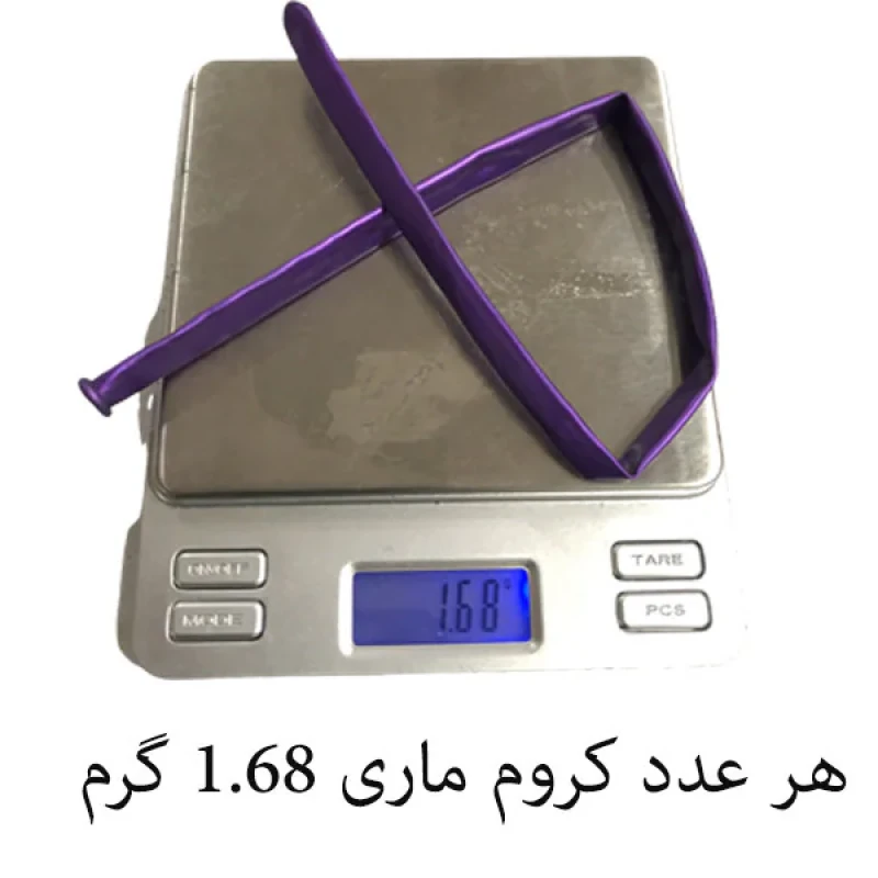 بادکنک مسترتم طرح کروم ماری سافت پلاس بسته 12 عددی