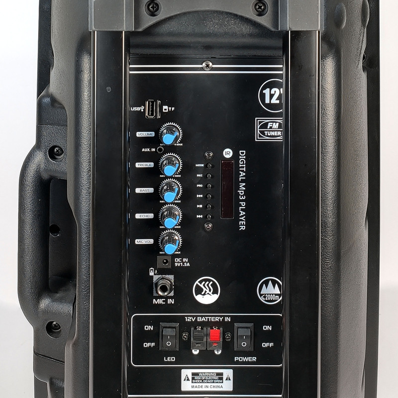 اسپیکر بلوتوثی قابل حمل مدل ND-12