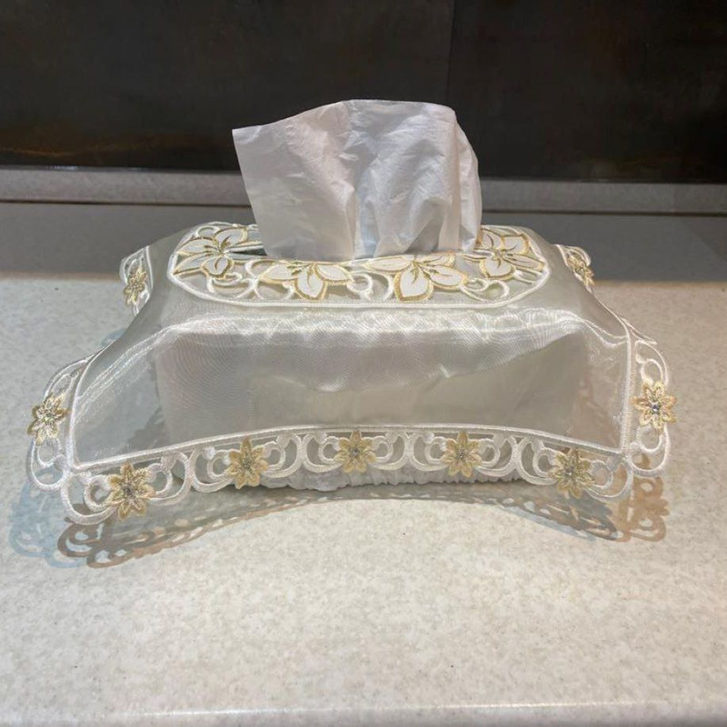 جای دستمال کاغذی مدل حریر