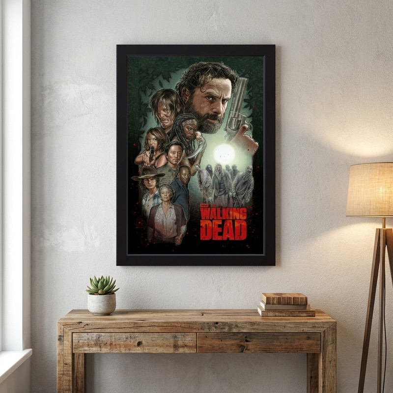 تابلو مدل واکینگ دد walking dead کد G14-22